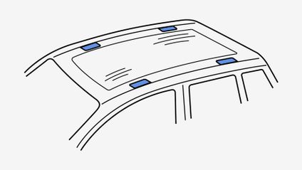 Fixpoints with glass roof